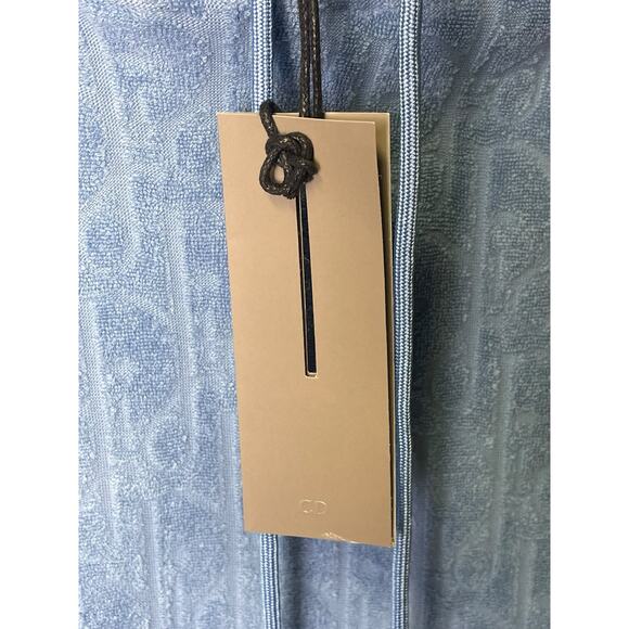 Christian Dior Oblique Relaxed-Fit Hooded Sweatshirt Blue Size XS Unisex NWT COA - Picture 16 of 16